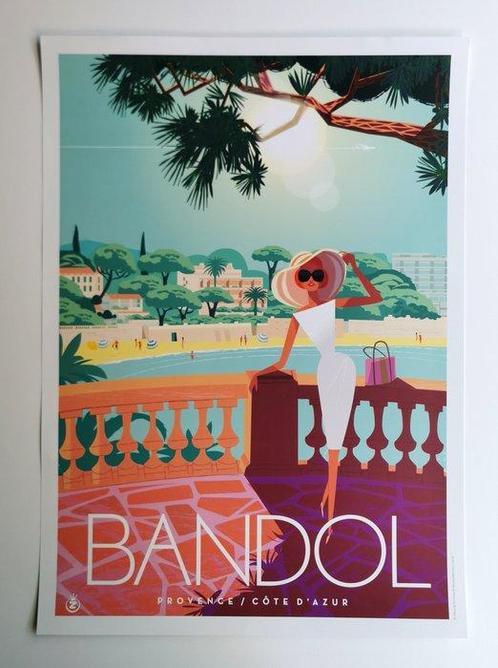 Monsieur Z - BANDOL - Splendid Hotel French Riviera - 2018 -, Antiek en Kunst, Kunst | Tekeningen en Foto's