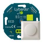 LED dimmer incl. afdekraam Lybardo 0-125W | Fase afsnijding, Verzenden, Nieuw, Overige typen