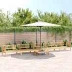 vidaXL 6-delige Loungeset pallet massief acaciahout, Tuin en Terras, Verzenden, Nieuw, Hardhout, Loungeset