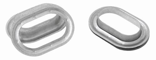 Zeilring ovaal - 42x22 - Gegalvaniseerd - Per 10 stuks, Doe-het-zelf en Verbouw, Overige Doe-het-zelf en Verbouw, Nieuw, Ophalen of Verzenden