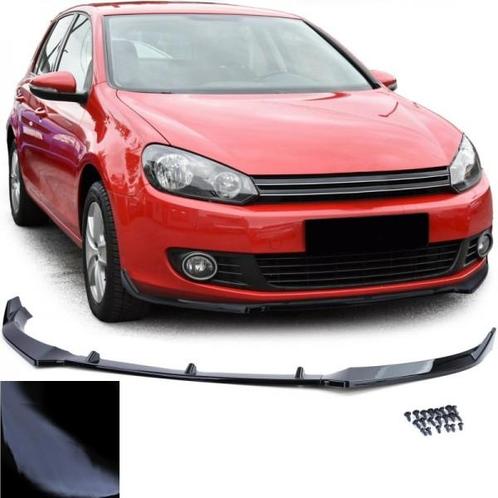Voorspoiler VW Golf VI Piano Black, Auto-onderdelen, Carrosserie en Plaatwerk, Ophalen of Verzenden