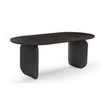 *WOONWINKEL* Ovale Eettafel Met Gebogen Poot 250 Cm, Huis en Inrichting, Tafels | Eettafels, Verzenden, Nieuw