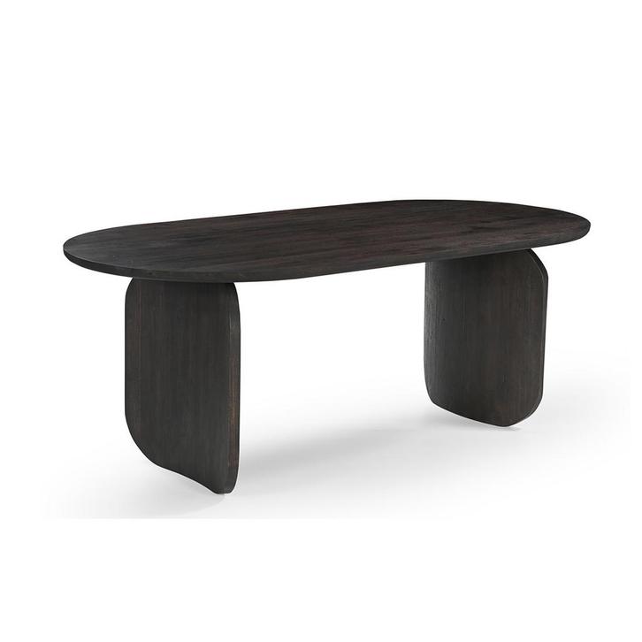 *WOONWINKEL* Ovale Eettafel Met Gebogen Poot 250 Cm, Huis en Inrichting, Tafels | Eettafels, Nieuw, Verzenden