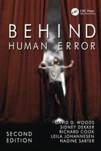 Behind Human Error 9780754678342 RICHARD COOK, Verzenden, Gelezen, RICHARD COOK
