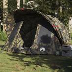 vidaXL Vistent 5-persoons waterdicht camouflage, Caravans en Kamperen, Nieuw, Tot en met 2