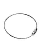 110mm Labelhanger met Schroefsluiting / Staaldraad Kabel..., Zakelijke goederen, Kantoor en Winkelinrichting | Kantoorartikelen