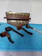 Zonder minimumprijs - Pijp - Hout, Messing - (5), Nieuw