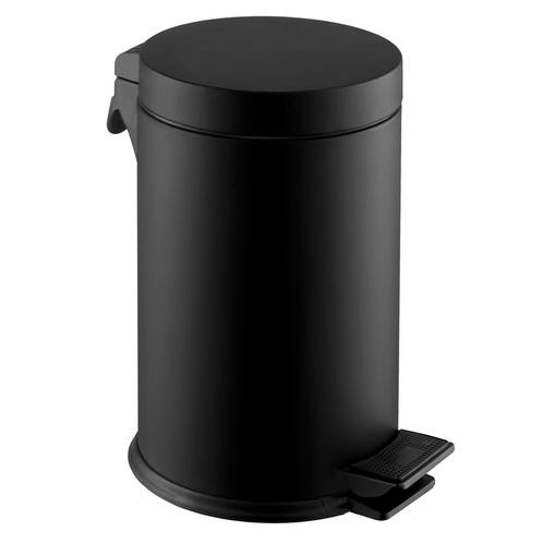 GGM Gastro | Mini afvalbak - 5 liter - Zwart - met pedaal |, Huis en Inrichting, Woonaccessoires | Prullenbakken, Nieuw, Verzenden