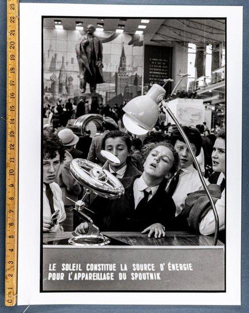 Henri Cartier-Bresson - MAGNUM - LHOMME & LA MACHINE #05, Antiek en Kunst, Kunst | Schilderijen | Modern