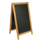 Stoepbord DELUXE | Teak | 70x135cm, Verzenden, Nieuw in verpakking