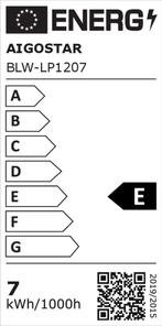 Aigostar LED Bureaulamp - Dimbaar - Opvouwbaar - Zwart, Verzenden, Nieuw