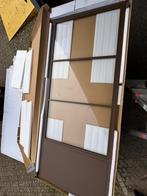 OUTLET: Stalen Schuifdeur Brons 3 Vlaks 235x95 Helder glas i, Doe-het-zelf en Verbouw, Kozijnen en Schuifpuien, Nieuw, Metaal
