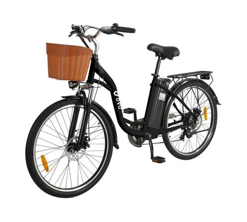 DYU C6 dames elektrische fiets nu met gratis slot, Fietsen en Brommers, Elektrische fietsen, Ophalen of Verzenden