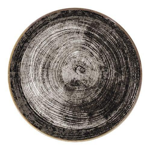 Pizza-/Pannenkoekenbord | Porselein | Black Wood | Ø310mm, Zakelijke goederen, Horeca | Keukenapparatuur, Nieuw in verpakking