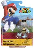 Jakks Pacific Super Mario Articulated Figure -Dry Bones with, Ophalen of Verzenden, Nieuw