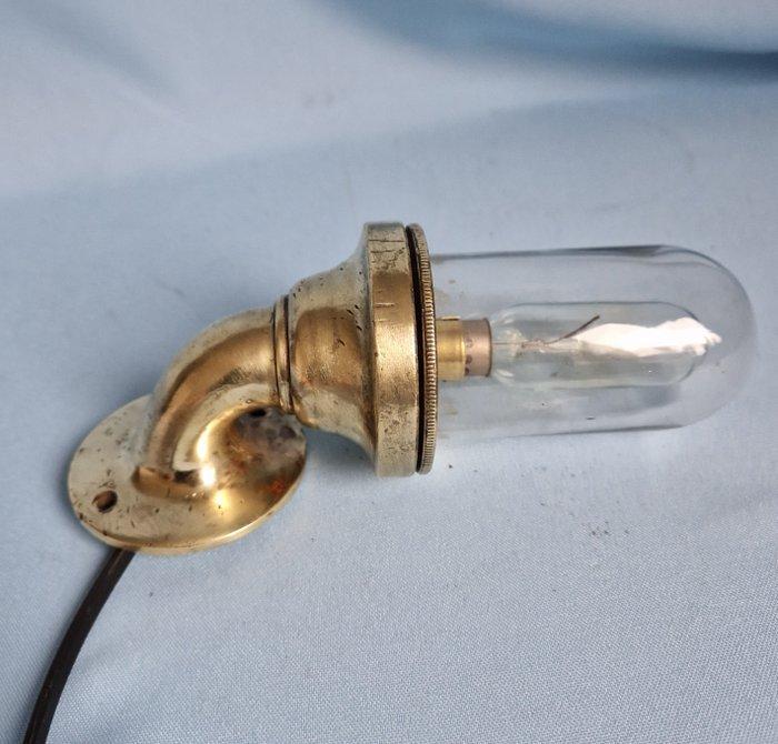 Ships lamp - Glas, Brons, Antiek en Kunst, Curiosa en Brocante