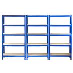 3 x T-rax Stellingkasten - 75x30x150 cm - 100% boutloos -, Verzenden
