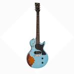 Vintage V120 ICON ~ Distressed Gun Hill Blue Over Sunburst, Ophalen of Verzenden, Nieuw, Solid body, Overige merken