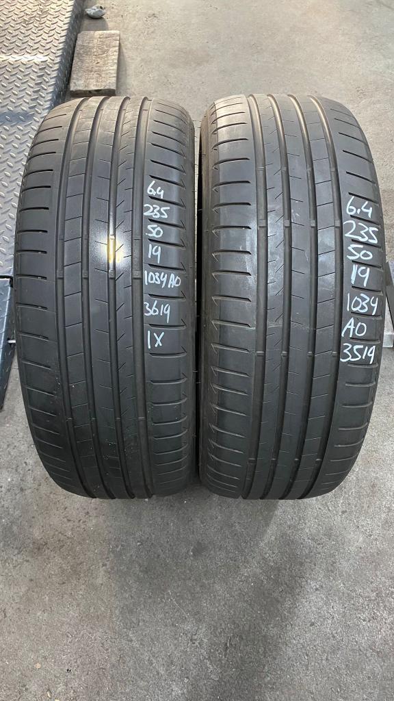 235/50/19 103Y AO Bridgestone Turanza T005 6,4mm profiel, Auto-onderdelen, Banden en Velgen, 19 inch, Erkend duurzaam, Zomerbanden
