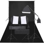 vidaXL Fotostudioset met verlichtingsset en achtergrond, Audio, Tv en Foto, Fotografie | Fotostudio en Toebehoren, Verzenden, Nieuw