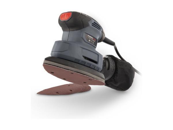 Veiling - Powerplus handpalmschuurmachine 140W, Doe-het-zelf en Verbouw, Gereedschap | Schuurmachines, Nieuw