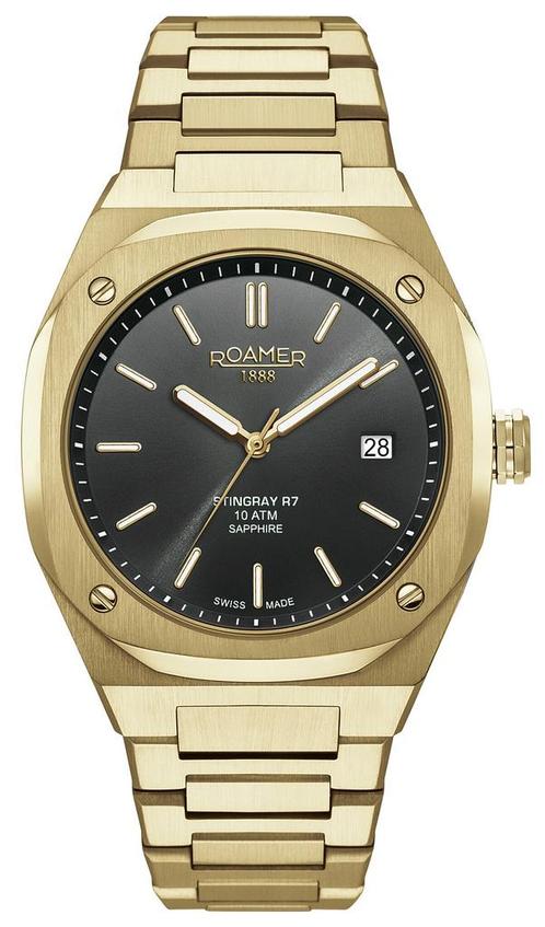 Roamer Stingray R7 854833 48 55 50 horloge 40 mm, Sieraden, Tassen en Uiterlijk, Horloges | Heren, Staal, Nieuw, Staal, Overige merken