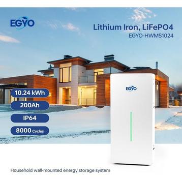 Thuisbatterij - 10kWh- low voltage - Laagste prijs garantie! beschikbaar voor biedingen