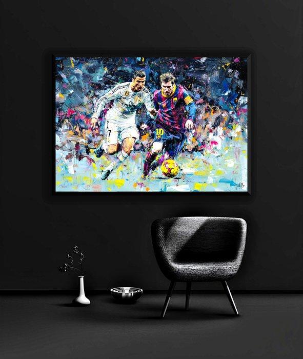 fotello - Two Kings, One Game - Messi and Ronaldo., Verzamelen, Overige Verzamelen