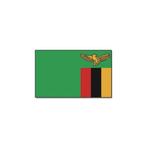 Gevelvlag/vlaggenmast vlag Zambia 90 x 150 cm - Overige la.., Hobby en Vrije tijd, Nieuw, Verzenden