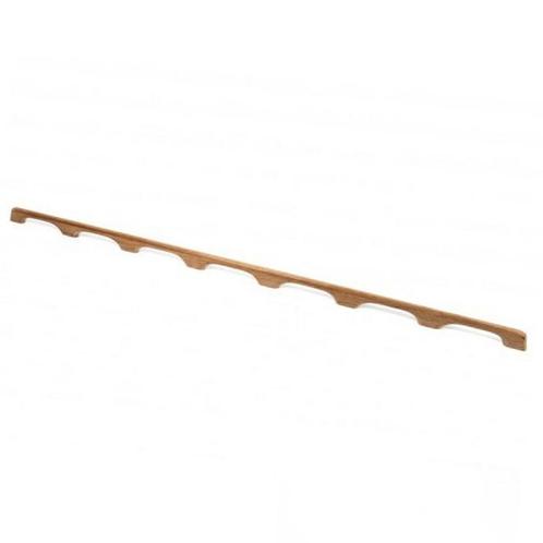 Handreling Teak 7 grepen - 185 cm, Watersport en Boten, Accessoires en Onderhoud, Nieuw, Ophalen of Verzenden