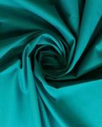 Poplin Katoen Turquoise Extra Breed (280 cm), Hobby en Vrije tijd, Stoffen en Lappen, Nieuw, Blauw