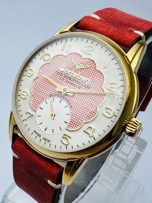 Cortébert - TCDD Turkish State Railway 17 Jewels - With, Sieraden, Tassen en Uiterlijk, Horloges | Heren