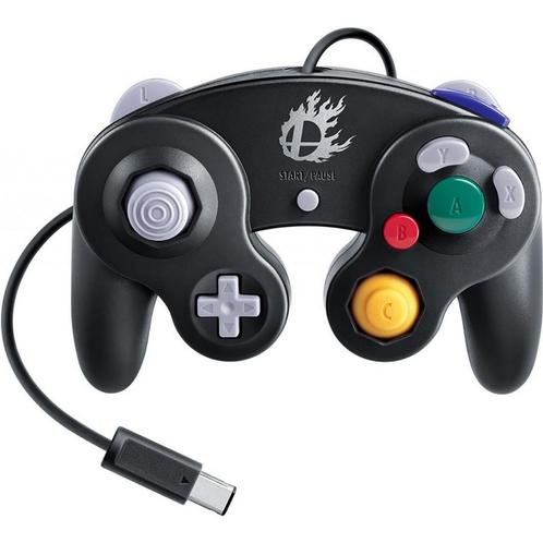 Gamecube Controller Zwart Origineel Super Smash Bros Edition, Spelcomputers en Games, Spelcomputers | Nintendo GameCube, Zo goed als nieuw