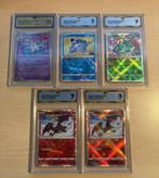Pokémon - 6 Graded card - GG - Various sets, Nieuw