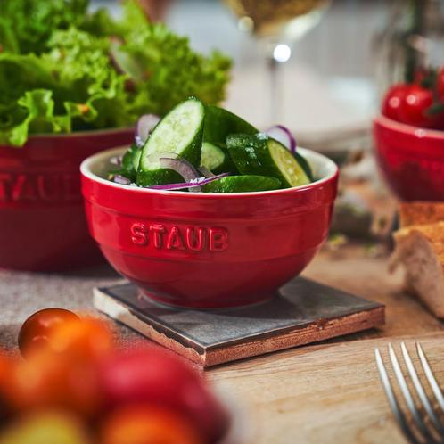GGM Gastro | STAUB | CERAMIQUE - Kom - Ø 140mm - Keramiek -, Huis en Inrichting, Keuken | Servies, Effen, Nieuw, Verzenden