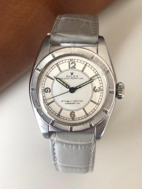 Rolex - Oyster Perpetual Bubbleback - 6015 - Unisex - 1952, Sieraden, Tassen en Uiterlijk, Horloges | Heren