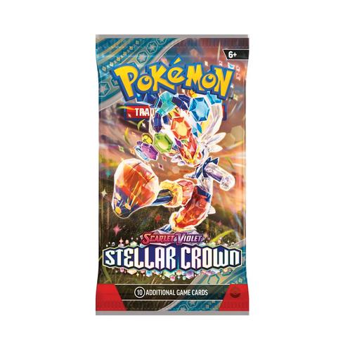 Pokémon - Stellar Crown Booster Pack, Hobby en Vrije tijd, Verzamelkaartspellen | Pokémon