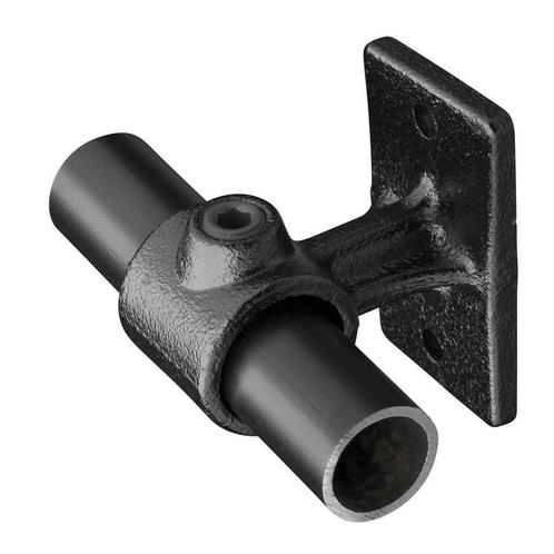 Buiskoppeling Leuningdrager Ø 42,4 mm Zwart Gelakt Staal, Doe-het-zelf en Verbouw, IJzerwaren en Bevestigingsmiddelen, Nieuw, Verzenden