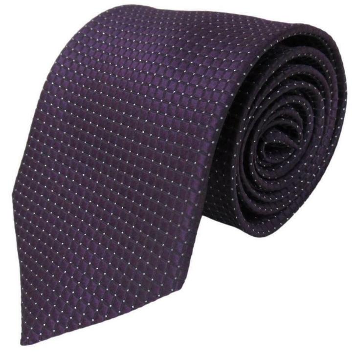 SALE!!!   Paarse stropdas Diamond 8cm • Prijs € 4,-, Kleding | Heren, Stropdassen, Effen, Paars, Nieuw, Verzenden