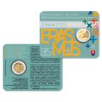 Slowakije 2 Euro Erasmus 2022 BU Coincard, Verzenden
