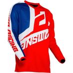 Kinder Cross Shirt Answer Rood / Blauw - MAAT M