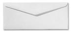 Envelop 9 x 22 cm Metallic White, Hobby en Vrije tijd, Nieuw, Verzenden