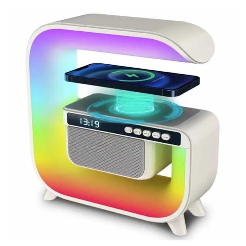 RGB Sound Box & Oplader - Alarm Klok Bluetooth 5.0 Draadloze, Audio, Tv en Foto, Luidsprekers, Nieuw, Verzenden