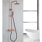 Opbouw Regendouche Set BWS Copper Pro Thermostatisch Staaf, Ophalen of Verzenden, Nieuw, Kraan