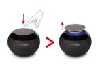 Caliber HSG301BT/B - Bluetooth speaker met accu - Zwart