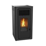 Audax pelletkachel 8 KW Zwart, Ophalen of Verzenden, Nieuw