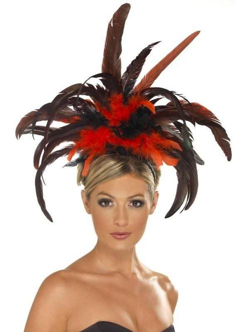 Burlesque hoofdtooi, Kleding | Dames, Carnavalskleding en Feestkleding, Nieuw, Ophalen of Verzenden