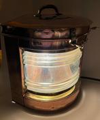 Navigation lamp - Stuurboordlamp - Glas, Koper, Messing