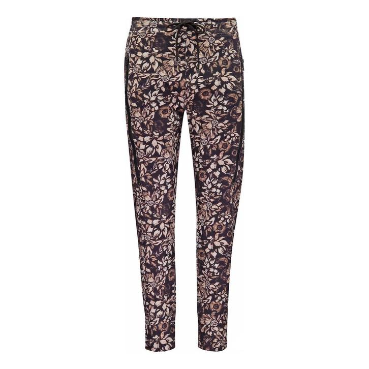 MAC • bruine Future 2.0 broek bloem • 36, Kleding | Dames, Broeken en Pantalons, Bruin, Nieuw, Maat 36 (S), Verzenden