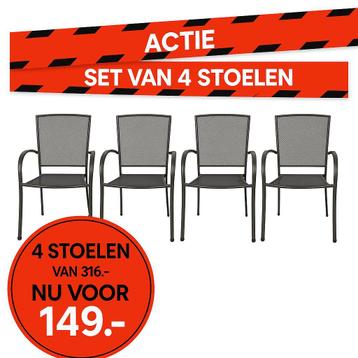 Tuinstoelen mega KORTING TOT 70% beschikbaar voor biedingen